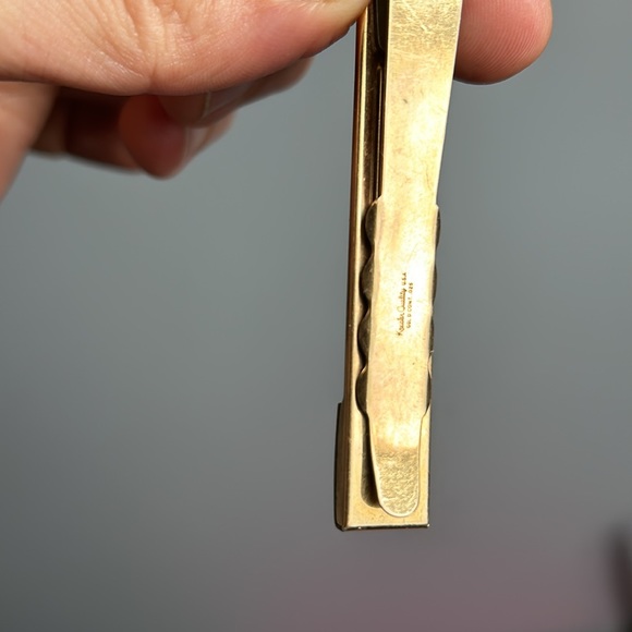 Kreisler quality vintage tie clip gold tone - Picture 4 of 7